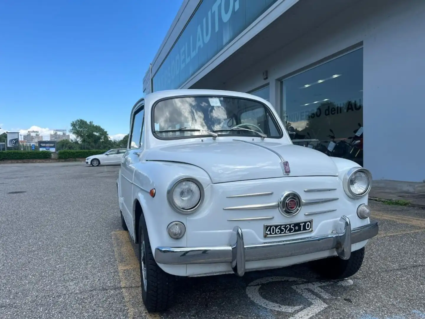 Fiat 600 600D Bianco - 1