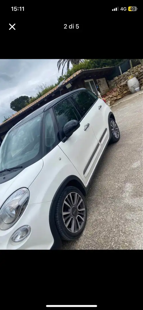 Fiat 500L Cross Alb - 2