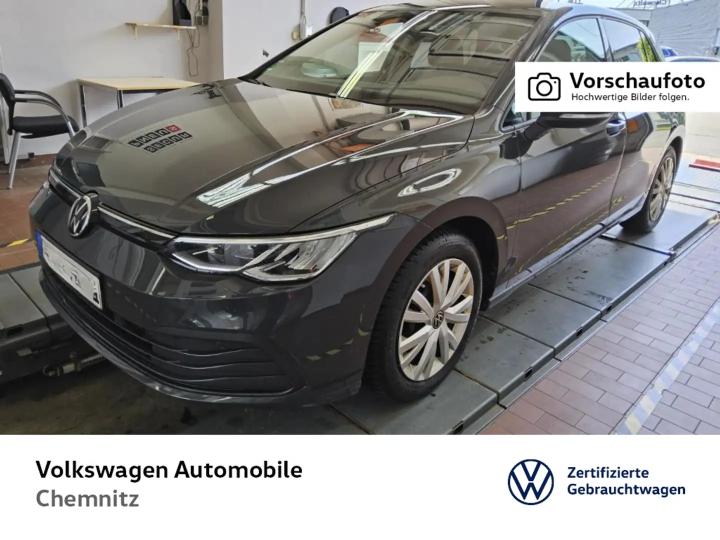 Volkswagen Golf VIII 2.0 TDI United ACC DAB+ LED Gris - 1