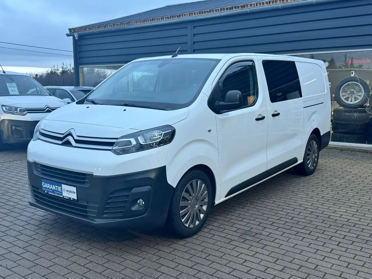 Citroen Jumpy 6 Sitzer XL*Automatik*Plus*Doppelkabine Weiß - 1