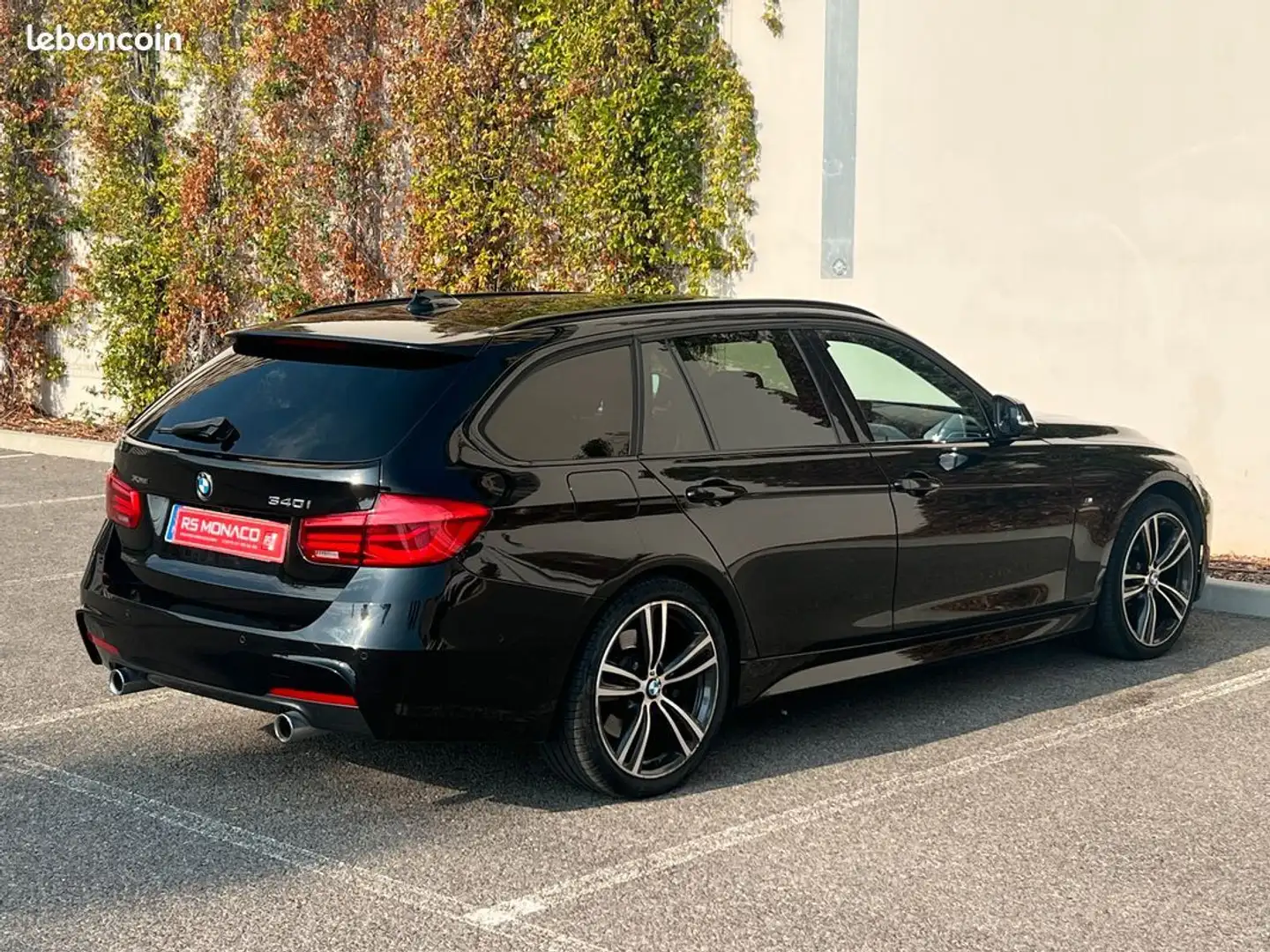 BMW 340 serie (f31) (2) touring 340i xdrive 326 m sport bva8 Noir - 2