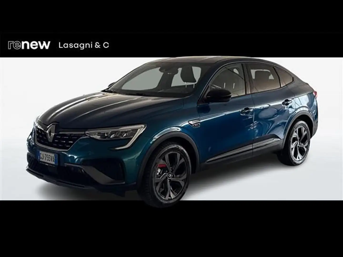 Renault Arkana 1.6 E-Tech full hybrid R.S. Line 145cv Groen - 1