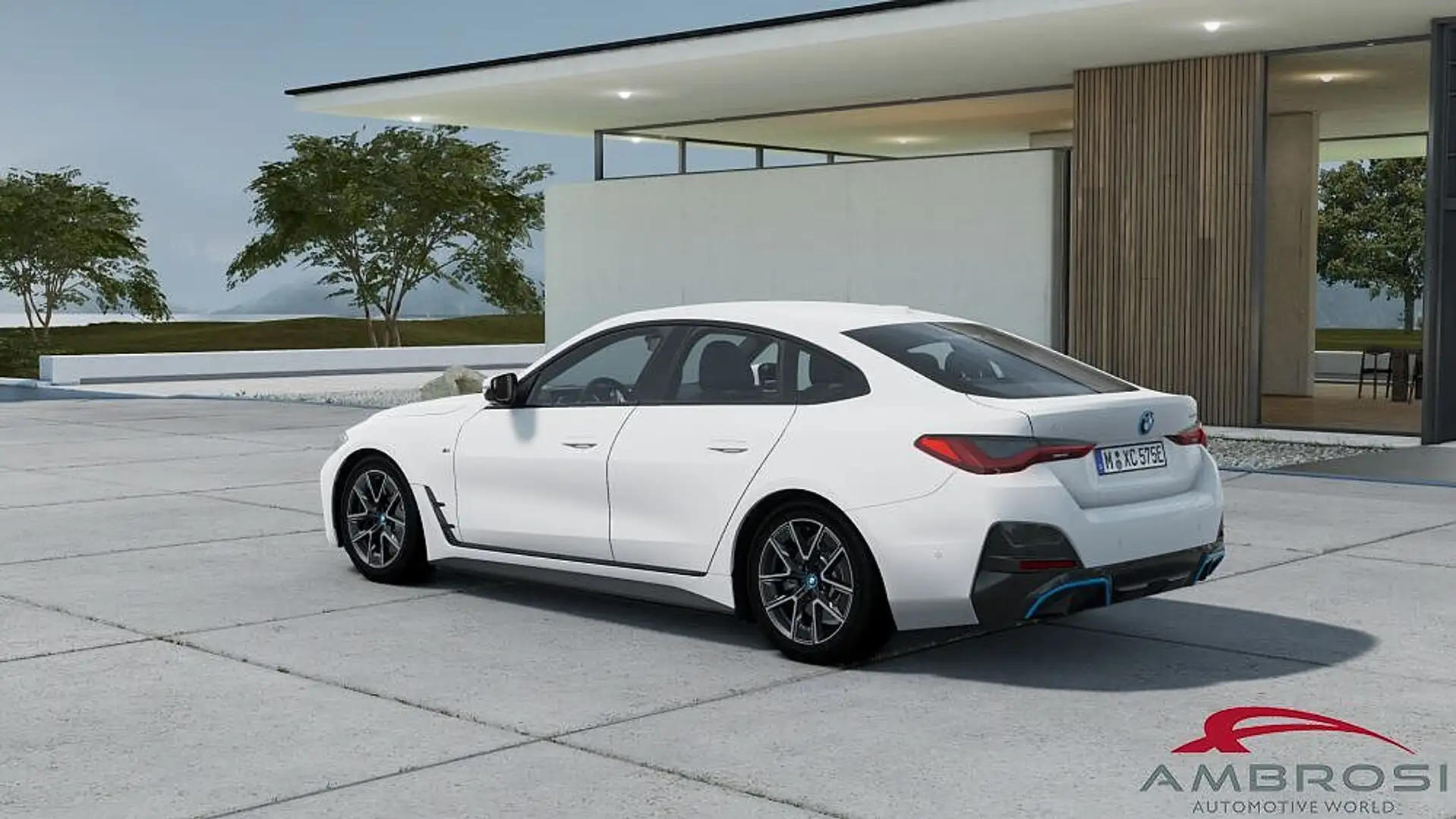 BMW i4 eDrive40 Msport Bianco - 2