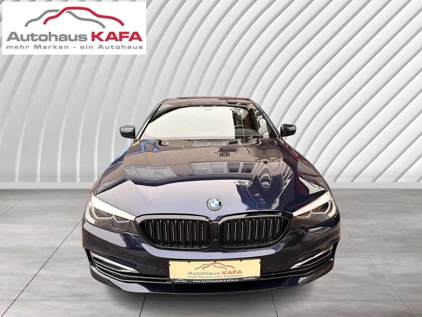 BMW 520 520 d Luxury Line Efficient Dynamics **VOLL** Blauw - 1