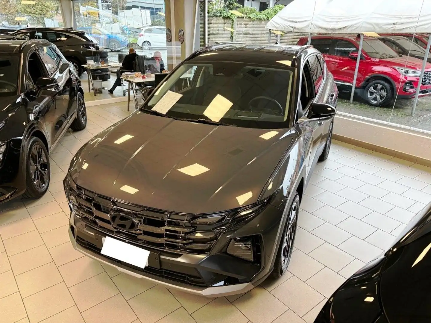 Hyundai TUCSON 1.6 HEV aut.XTECH New Model Rosso - 1