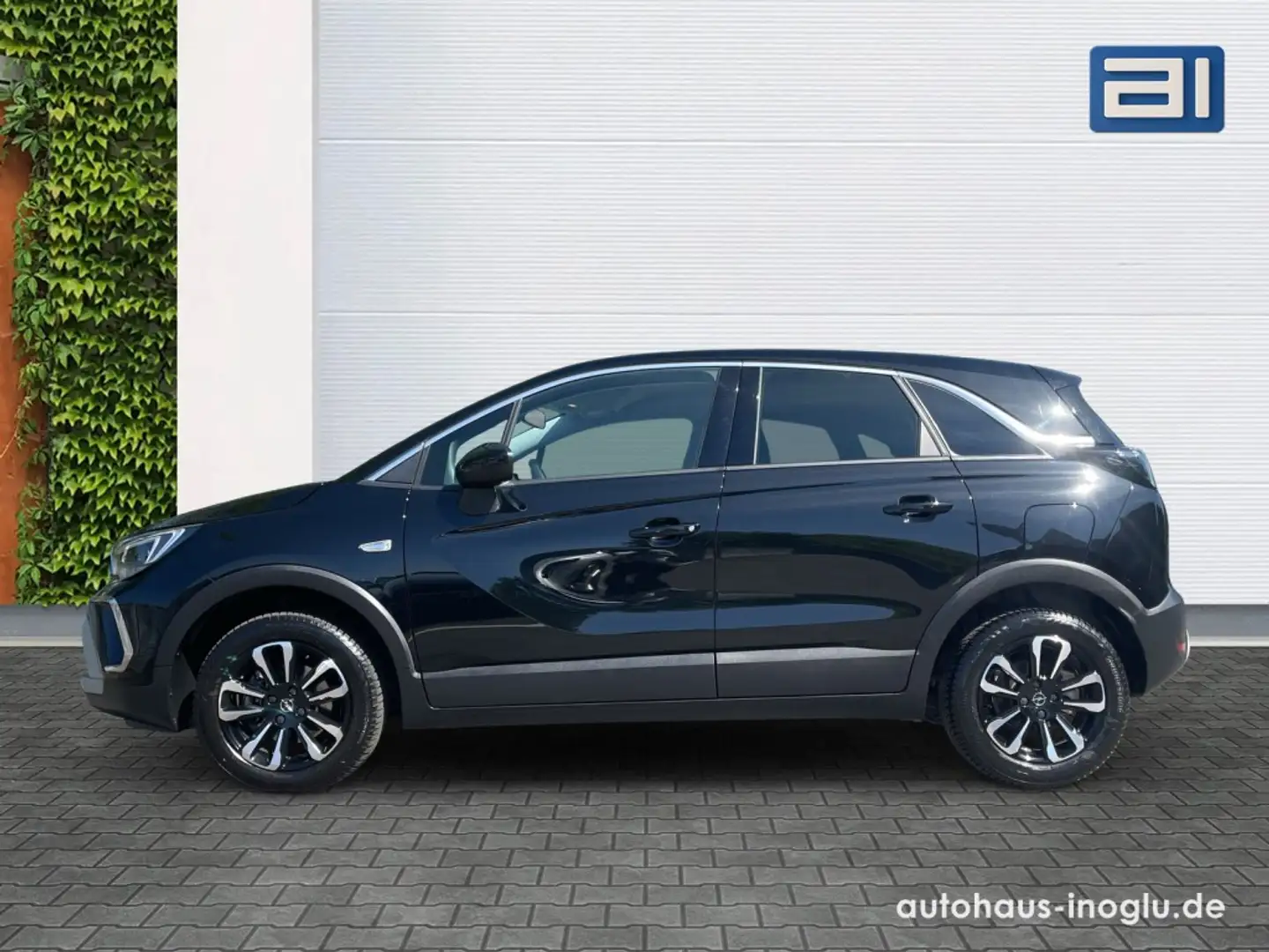 Opel Crossland 1.2 AT*Elegance*LED*Kam*AHK*Le Shz*AGR* Schwarz - 2