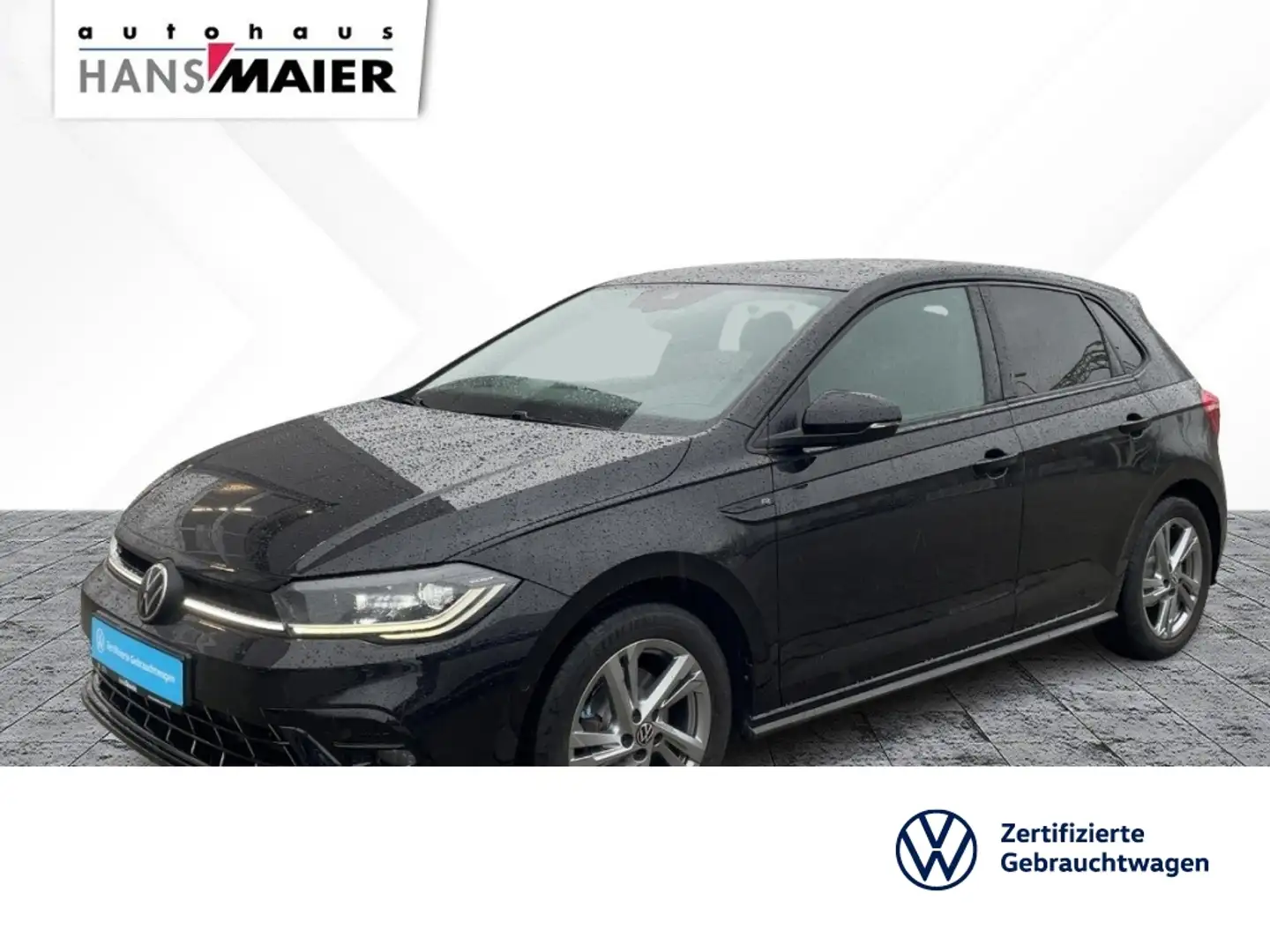 Volkswagen Polo R-Line DSG Navi Pano IQDrive Kam 8fach Schwarz - 1
