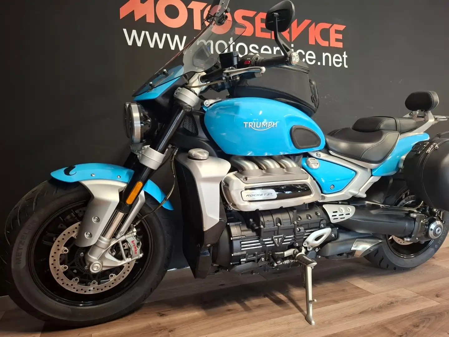 Triumph Rocket 3 R Синій - 2