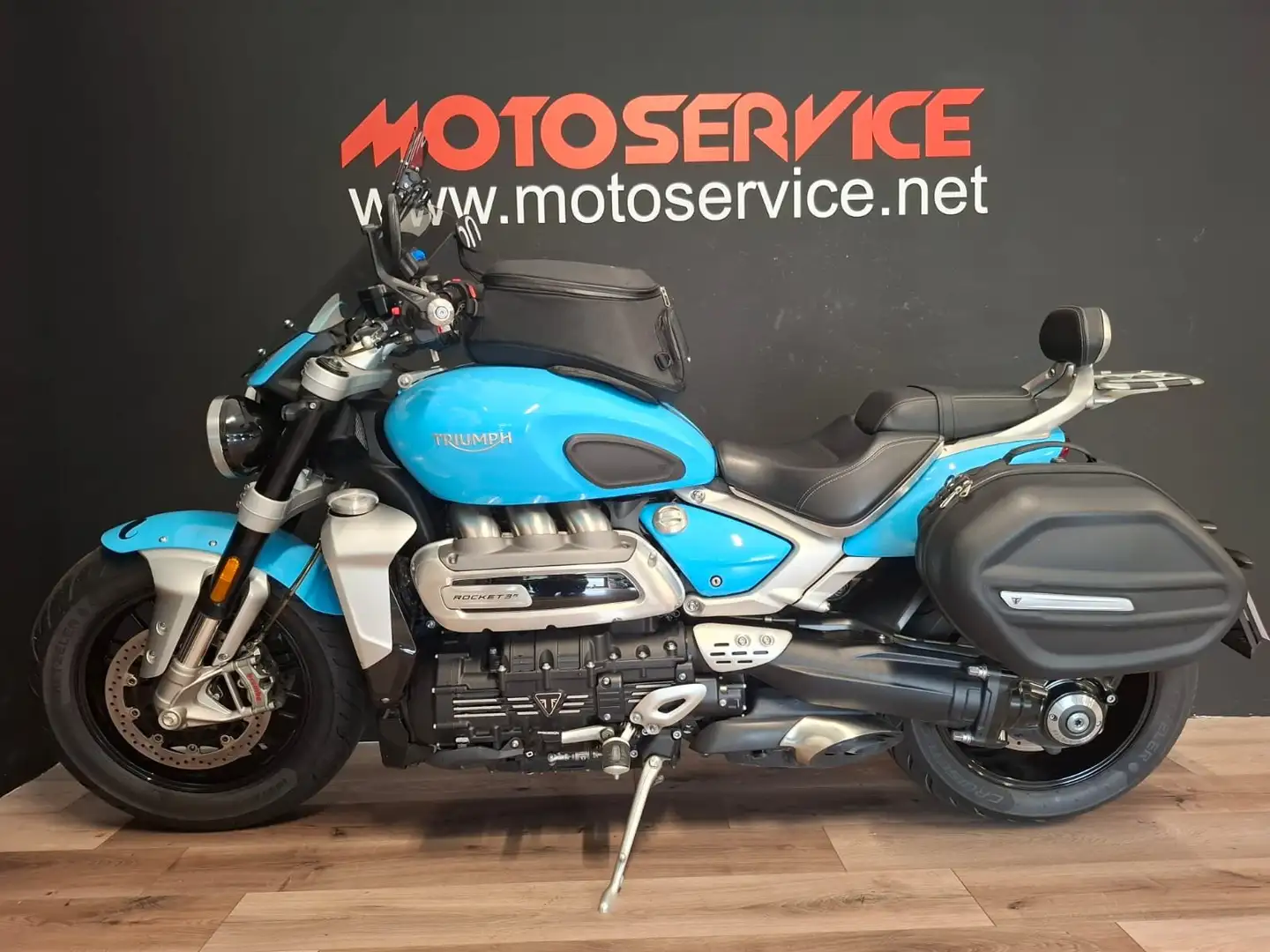 Triumph Rocket 3 R Синій - 1