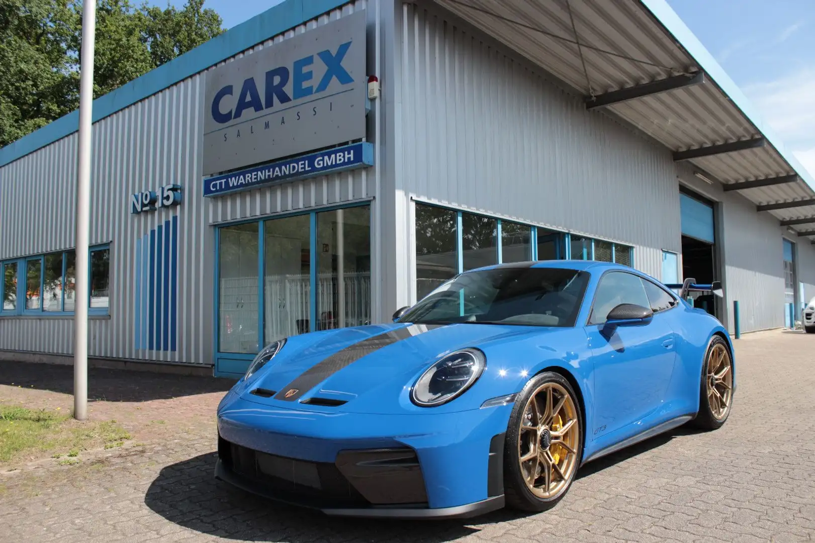 Porsche 992 .2 GT3 MY25 *WEISSACH* *PCCB* *LIFT* *CARBON* Bleu - 1