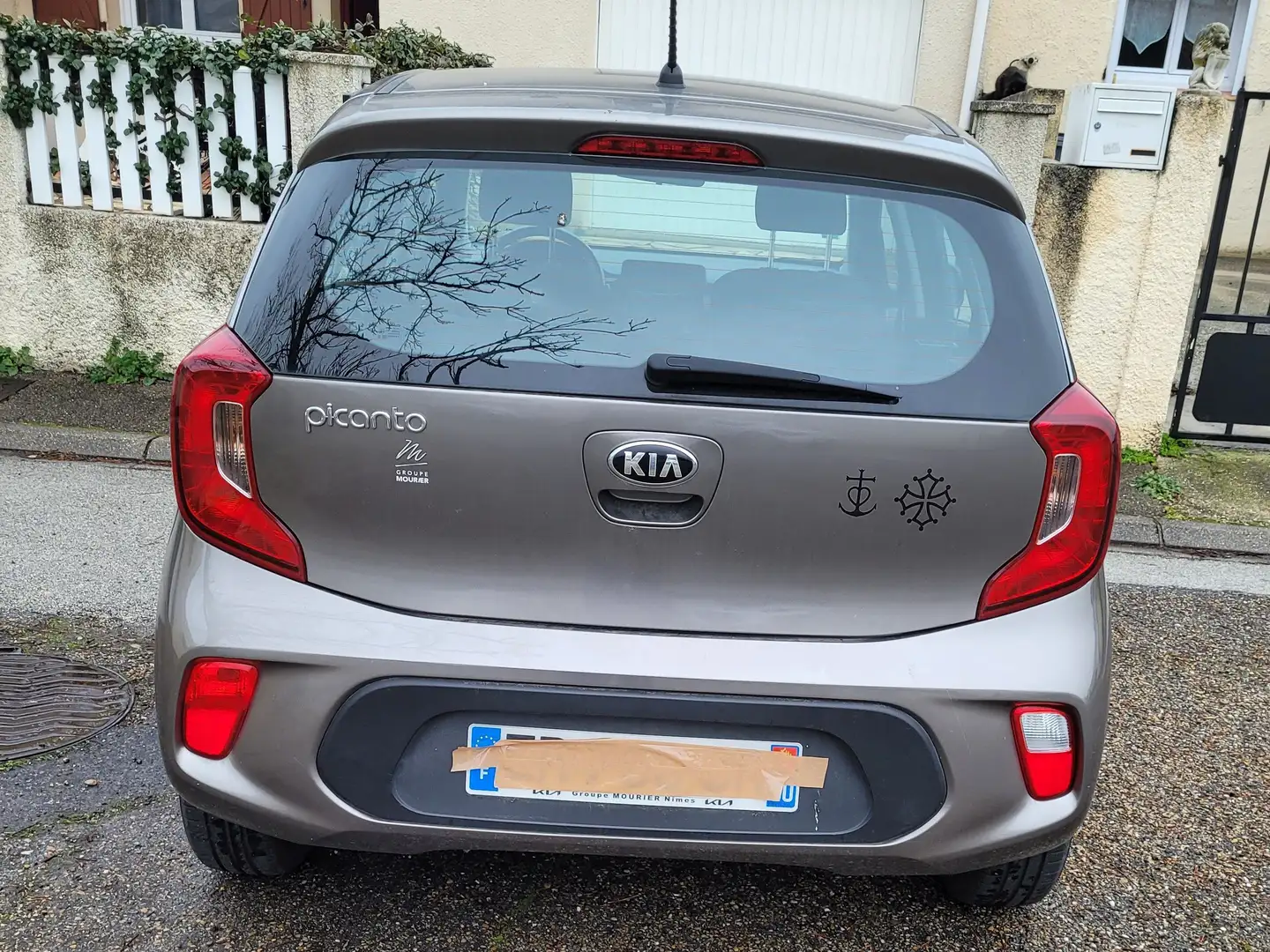 Kia Picanto 1.0L 66 ch ISG Origins Premium Gris - 2