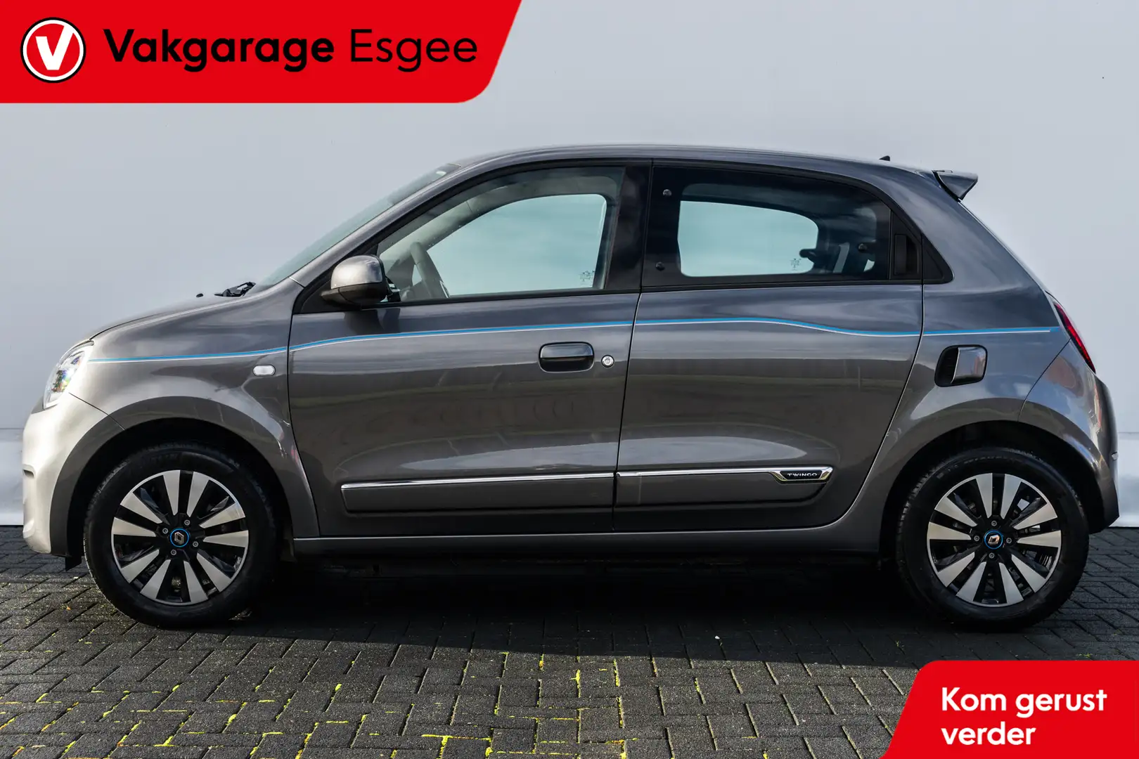 Renault Twingo Z.E. R80 Intens | Automaat |1e Eigenaar|3 fase lad Grau - 2