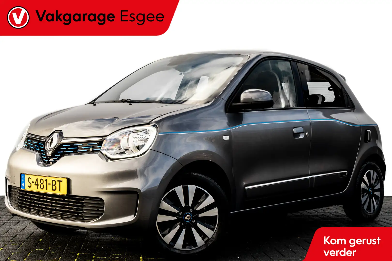 Renault Twingo Z.E. R80 Intens | Automaat |1e Eigenaar|3 fase lad Grau - 1