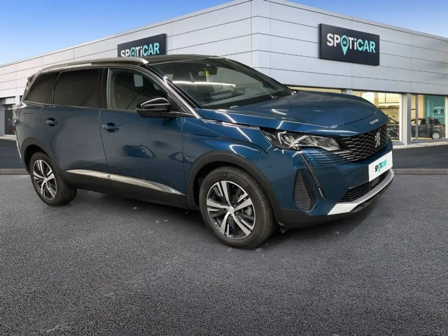 Peugeot 5008 2 1.2 HYBRID 136 e-DSC6 Allure Pack Bleu - 1