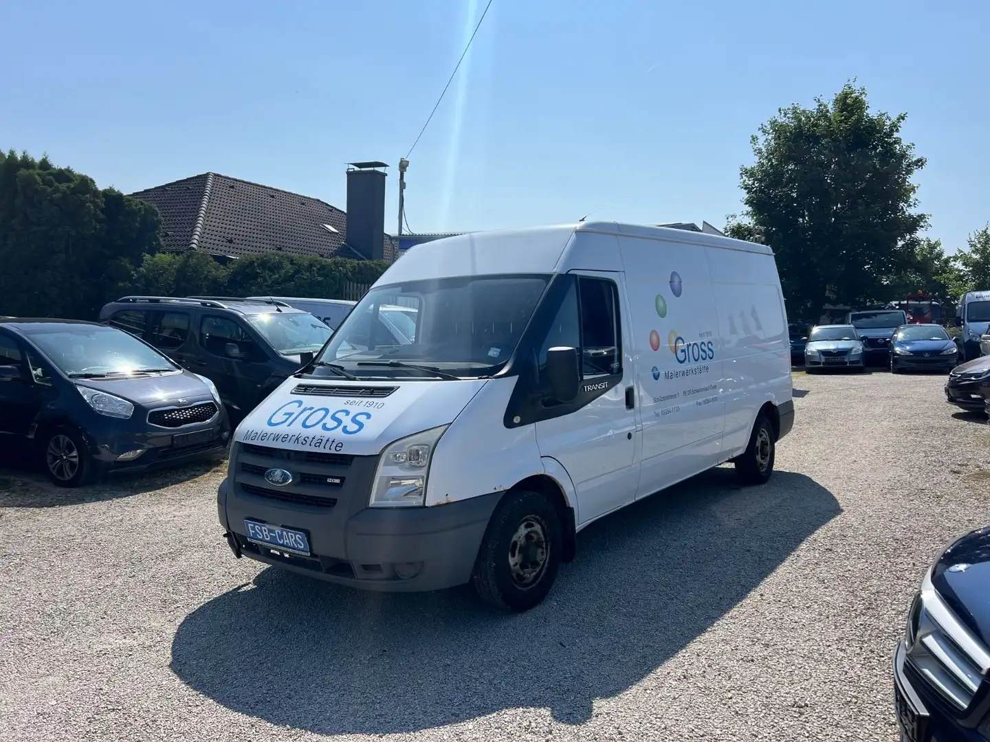 Ford Transit Kasten FT 300 L LKW Fehér - 1