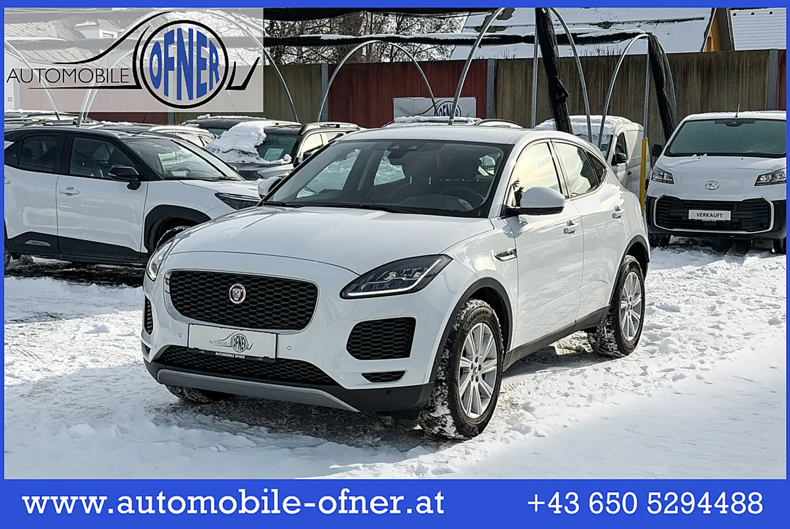 Jaguar E-Pace 2.0DI4 D180 S AWD Aut. LED PDC Kamera Sitz&Lenk... Blanc - 1