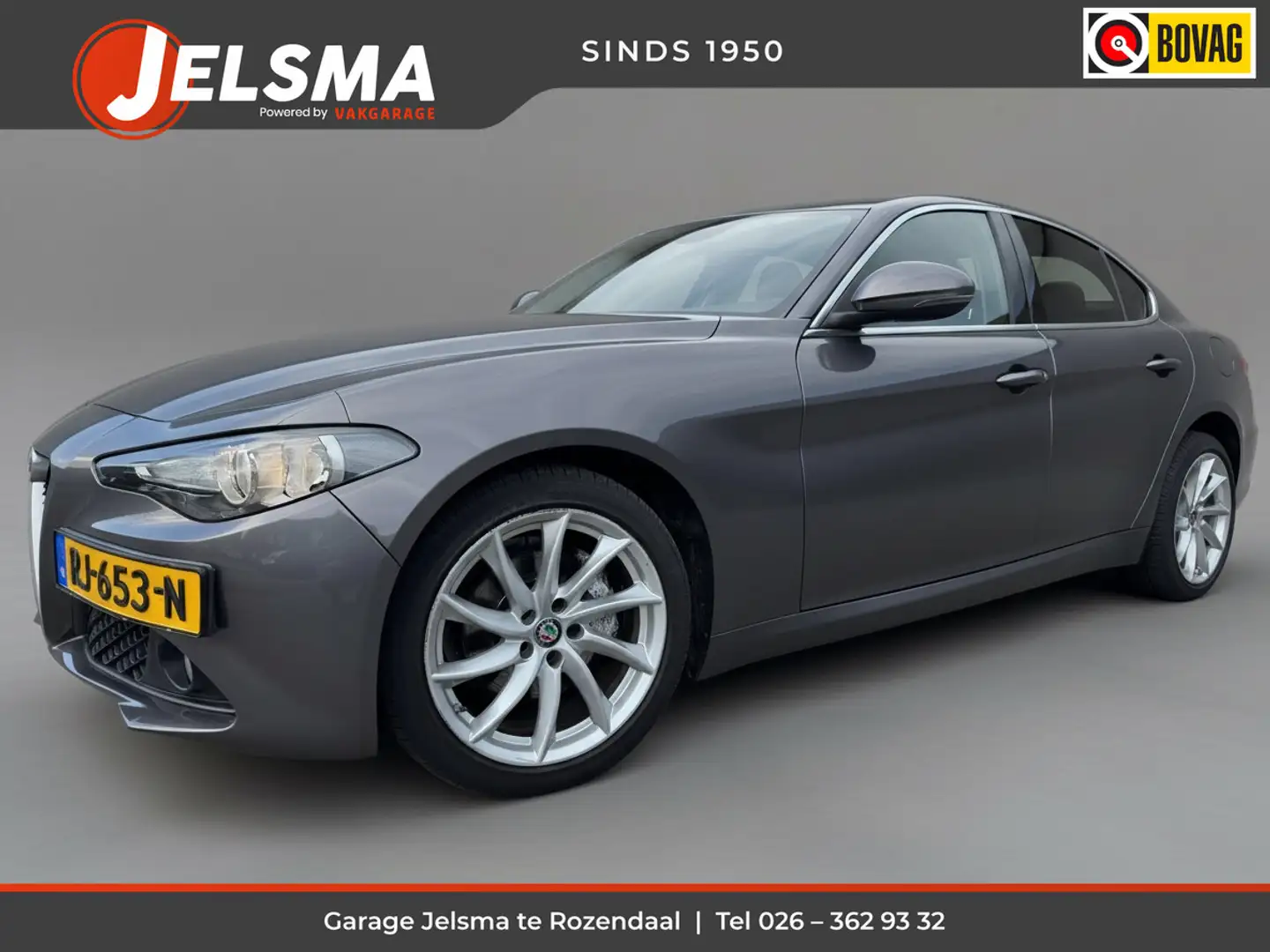 Alfa Romeo Giulia 2.2 Eco 180pk Business Aut., Leer | Navi | Clima Grau - 1
