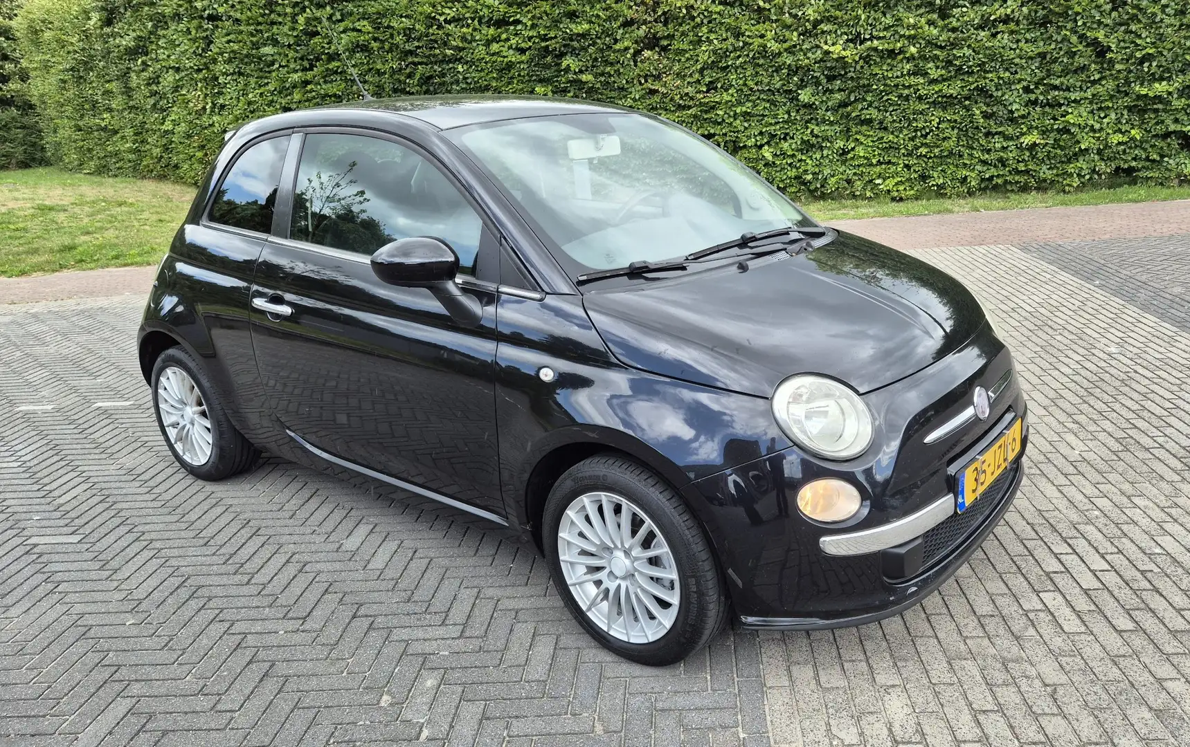 Fiat 500 1.2 Sport/ Automaat/Leder✅️ Zwart - 1