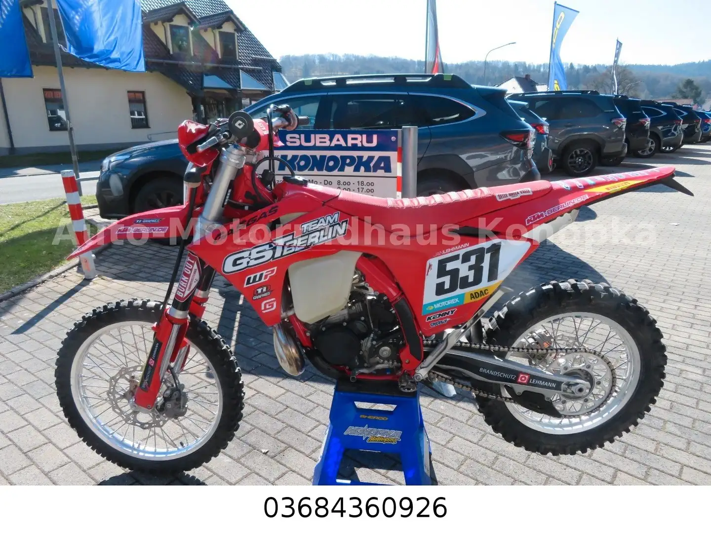 Gas Gas EC 300 2024 mit 63 BH Rojo - 2