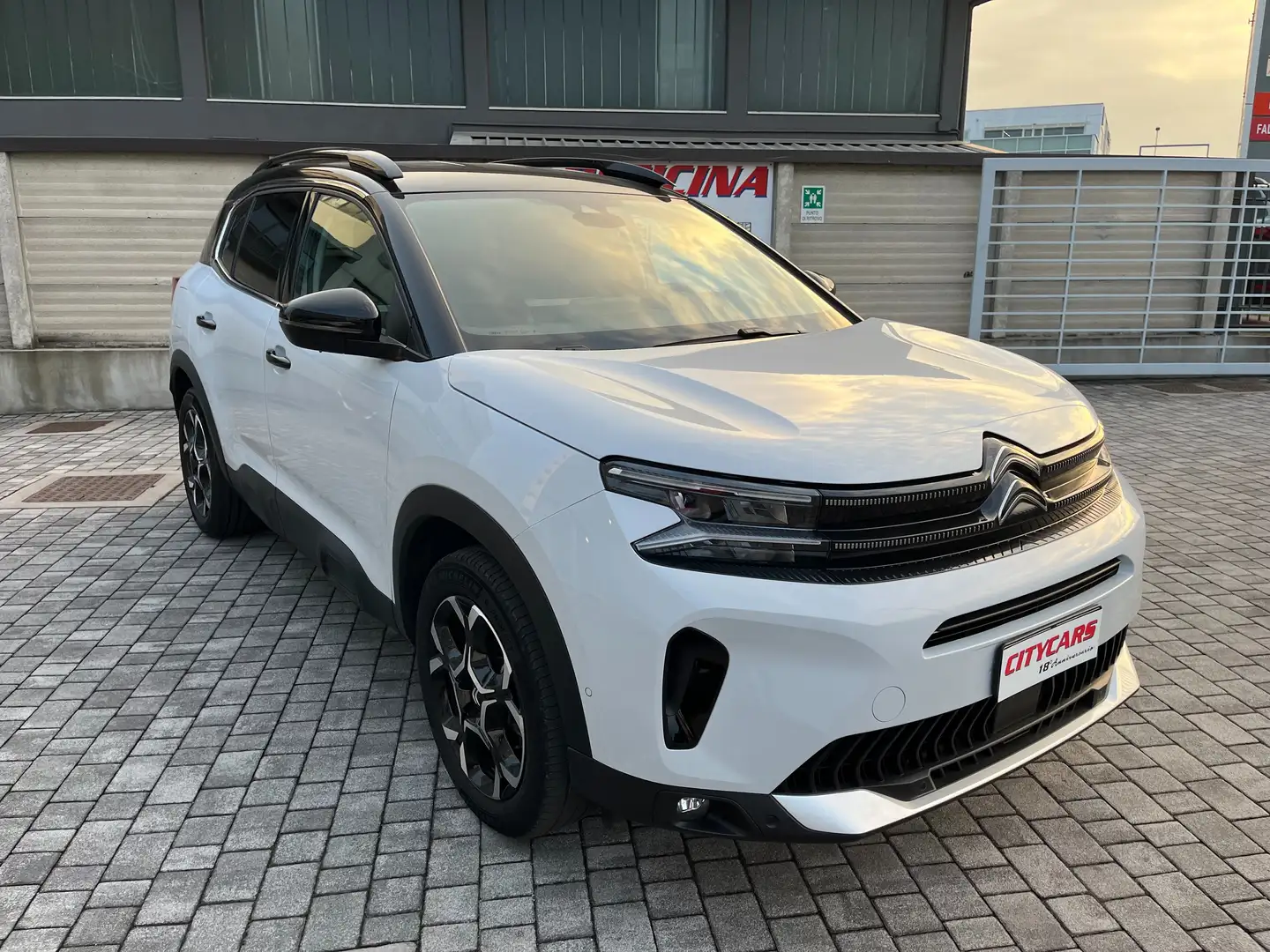 Citroen C5 Aircross 1.5 bluehdi Max Eat8 Solo 24000 Km !! Iva Deduc. Bianco - 1