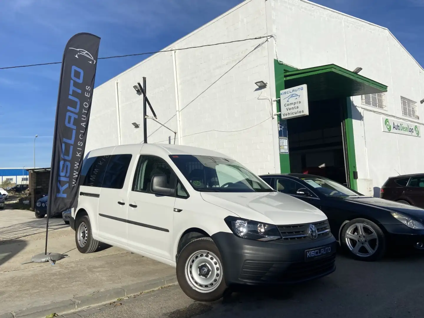 Volkswagen Caddy PRO Maxi 1.6TDI BMT Kombi 102 Blanc - 2