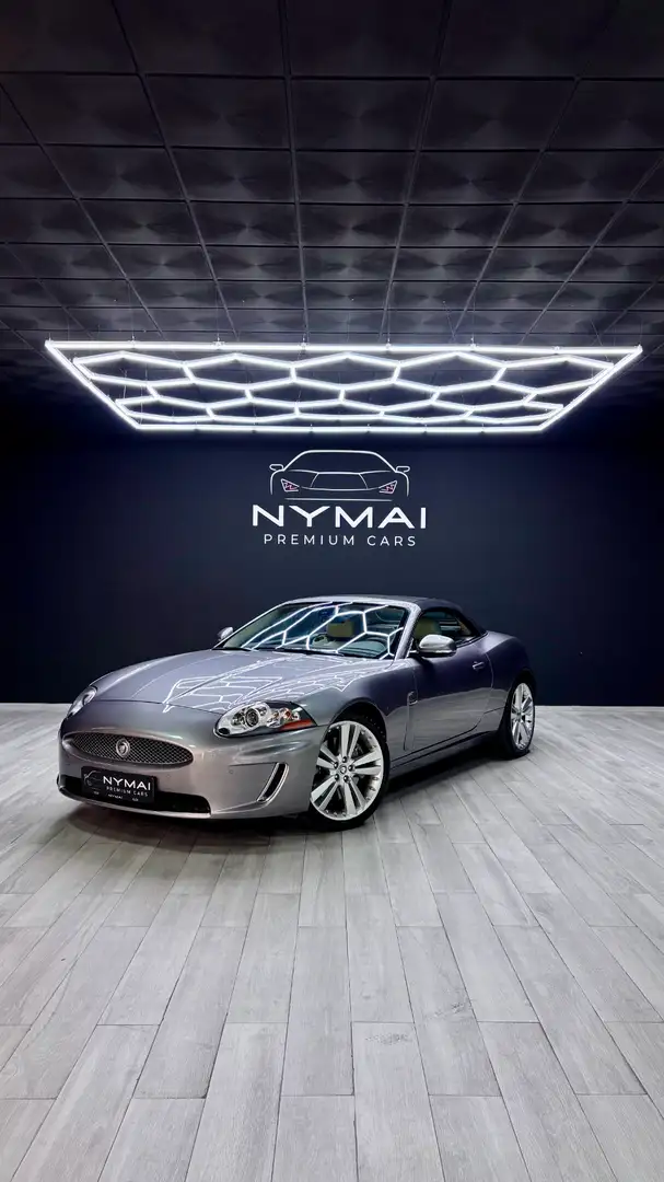 Jaguar XK 5.0 V8 Portfolio Convertible Aut. Gris - 2