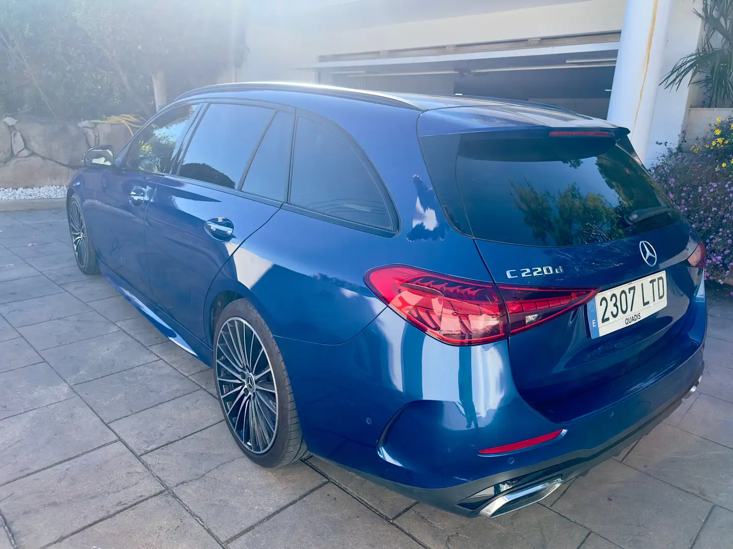 Mercedes-Benz C 220 C Estate 220d 4Matic 9G-Tronic Azul - 2
