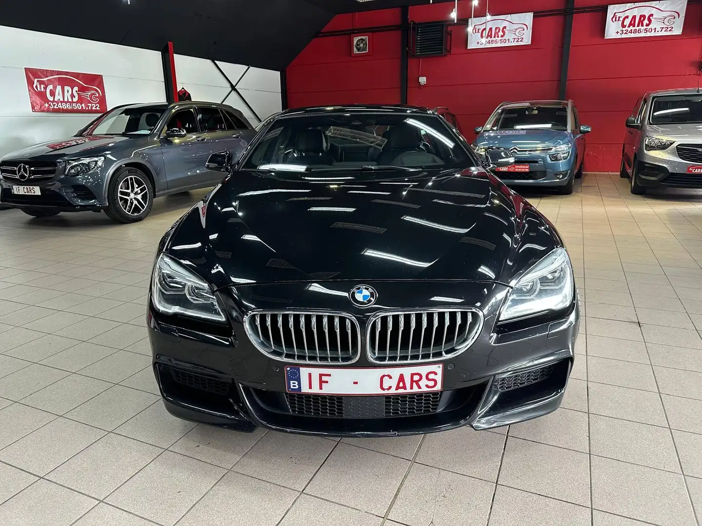 BMW 650 Gran Coupé 650iXA M Sport Edition*1Ste eigenaar*HUD*ADAPTIEVE CRUISE CONTROL*HARMAN KARDON*NAVIGATIE*AIRCO*CAMERA Schwarz - 2