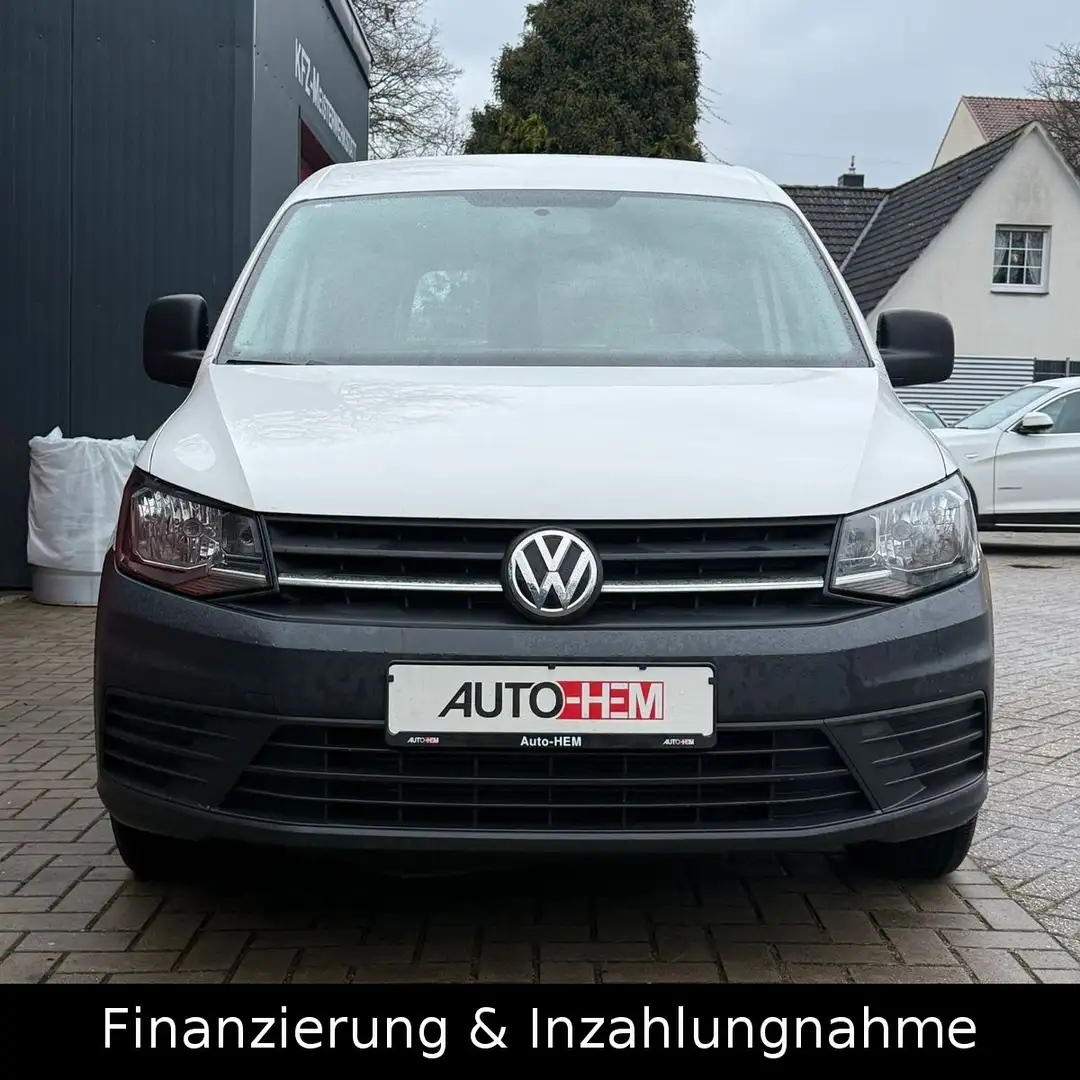 Volkswagen Caddy Nfz Kasten BMT AHK Tempomat Weiß - 2
