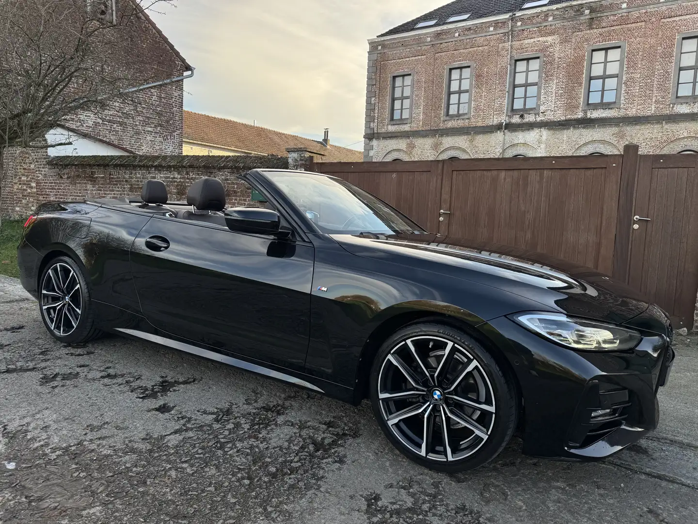 BMW 420 Cabrio 420iAS *PACK M*GARANTIE* Noir - 1