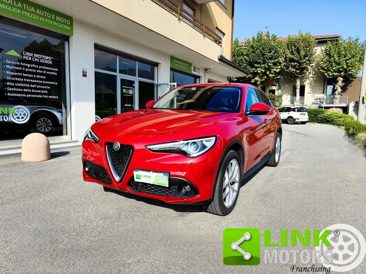 Alfa Romeo Stelvio 2.2 Turbodiesel 210 CV AT8 Q4 Executive GAR.INCL. Rosso - 1