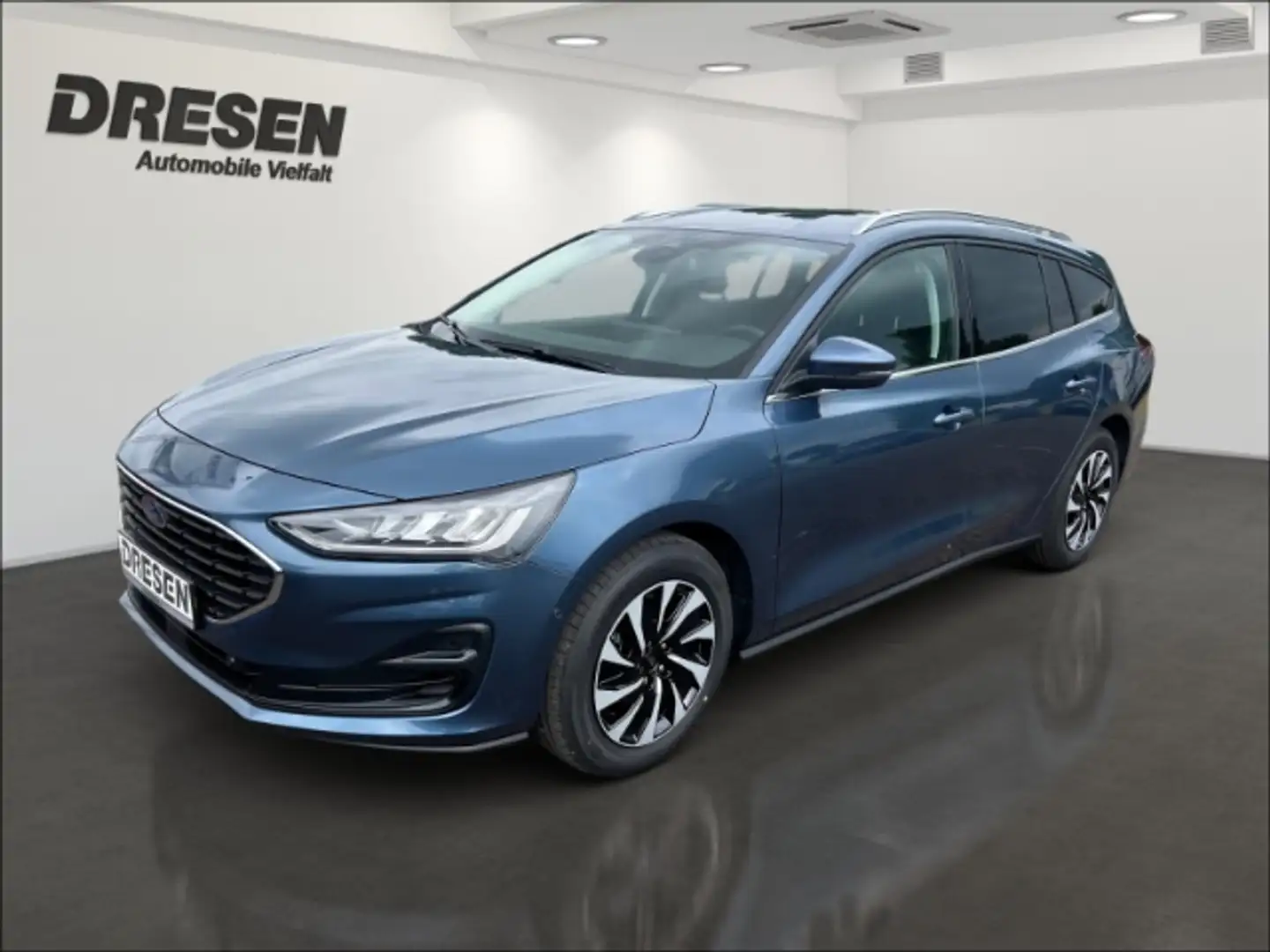 Ford Focus 1.0 Turnier Titanium Sitzheizung/Navi/Carplay/Rück Albastru - 1