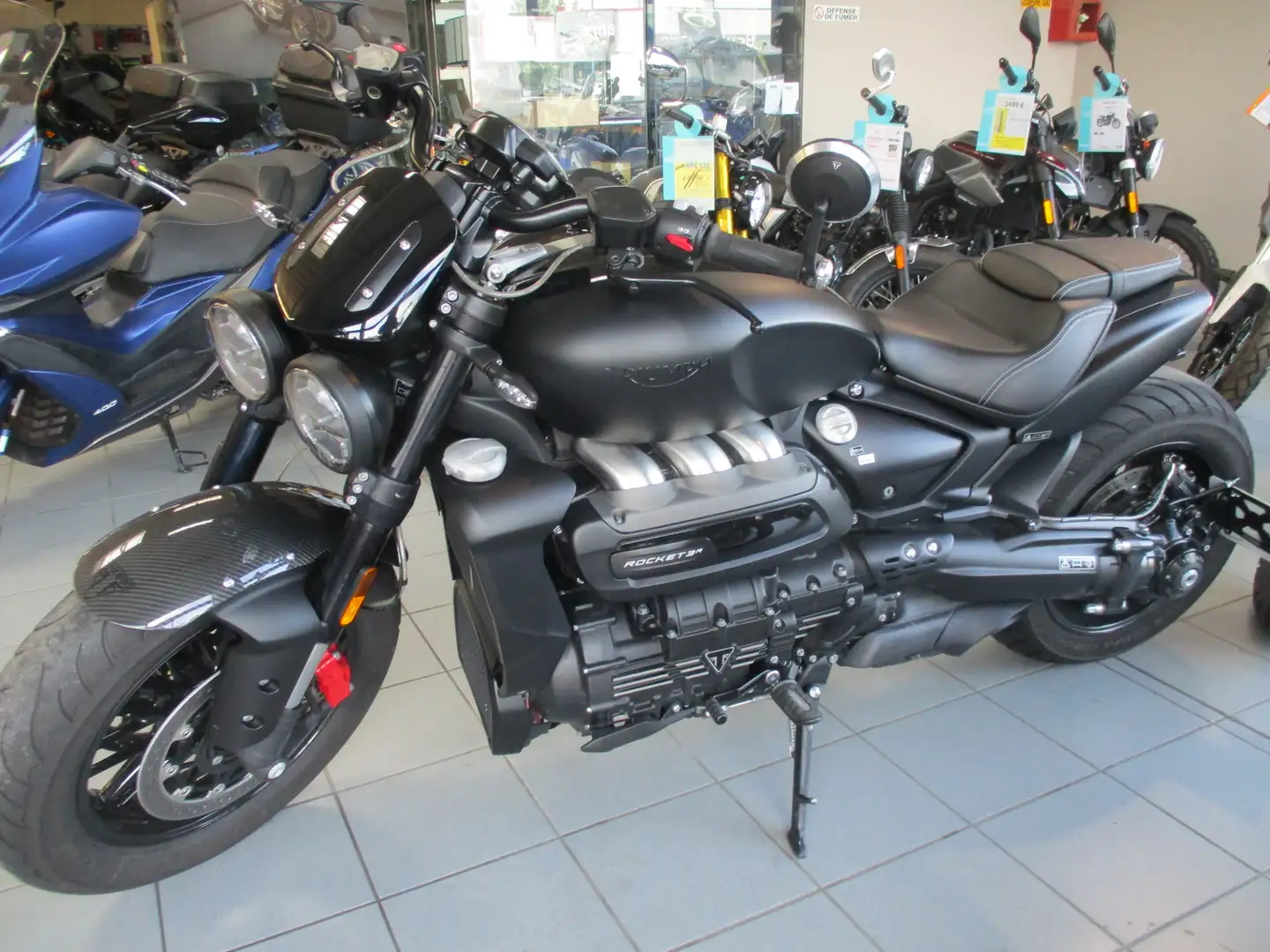 Triumph Rocket 3 R Negru - 2