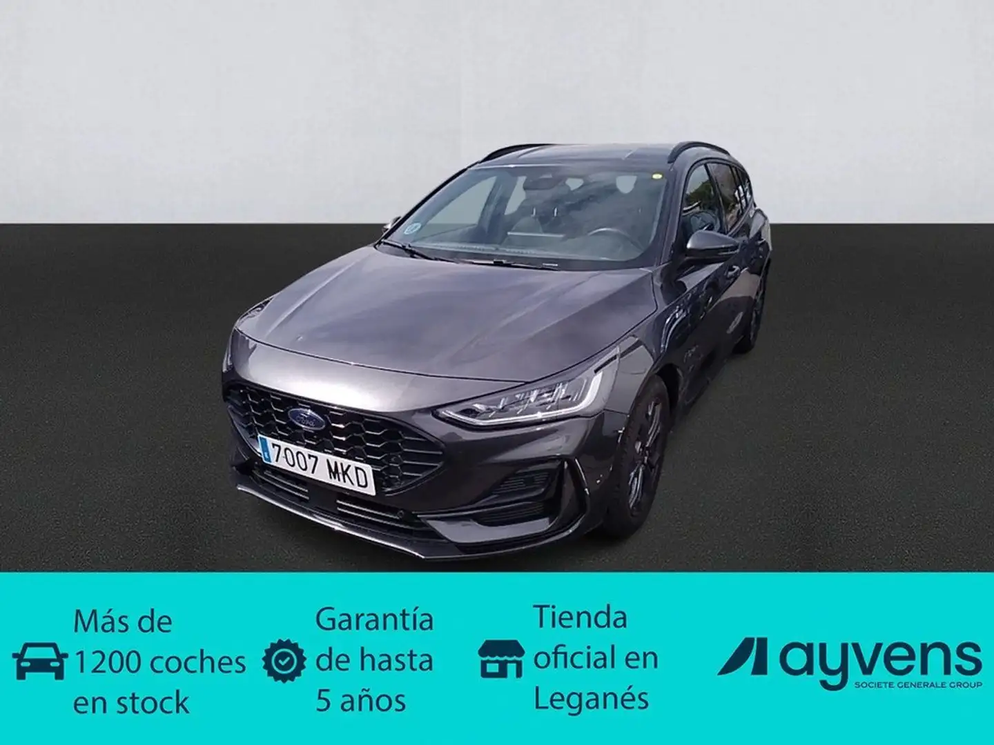 Ford Focus Sportbreak 1.0 Ecoboost MHEV ST-Line 155 Aut. Gris - 1