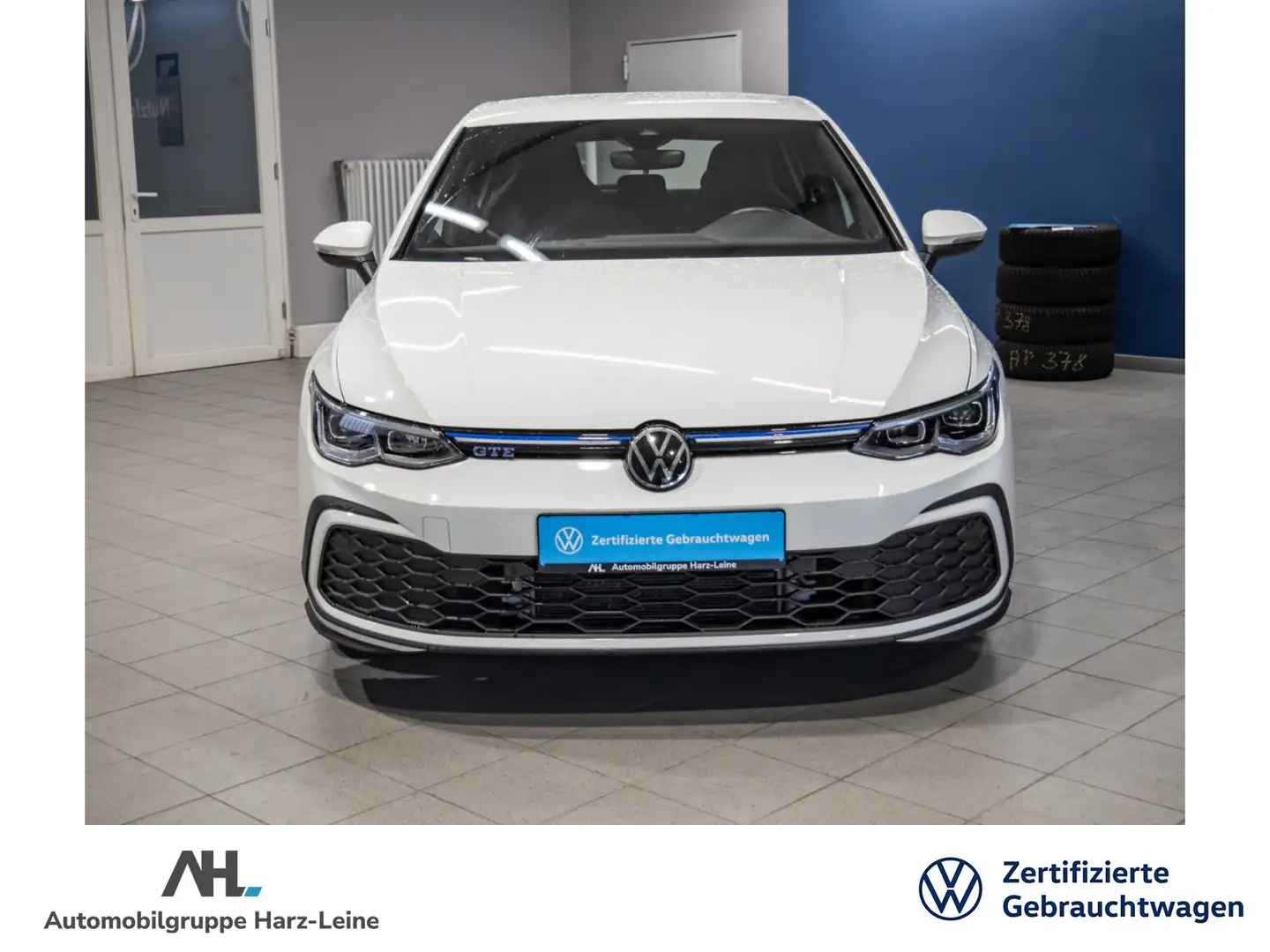Volkswagen Golf GTE VIII TSI DSG+NAVI+LED-PLUS+SPORTFAHWERK+APP CO Blanc - 2