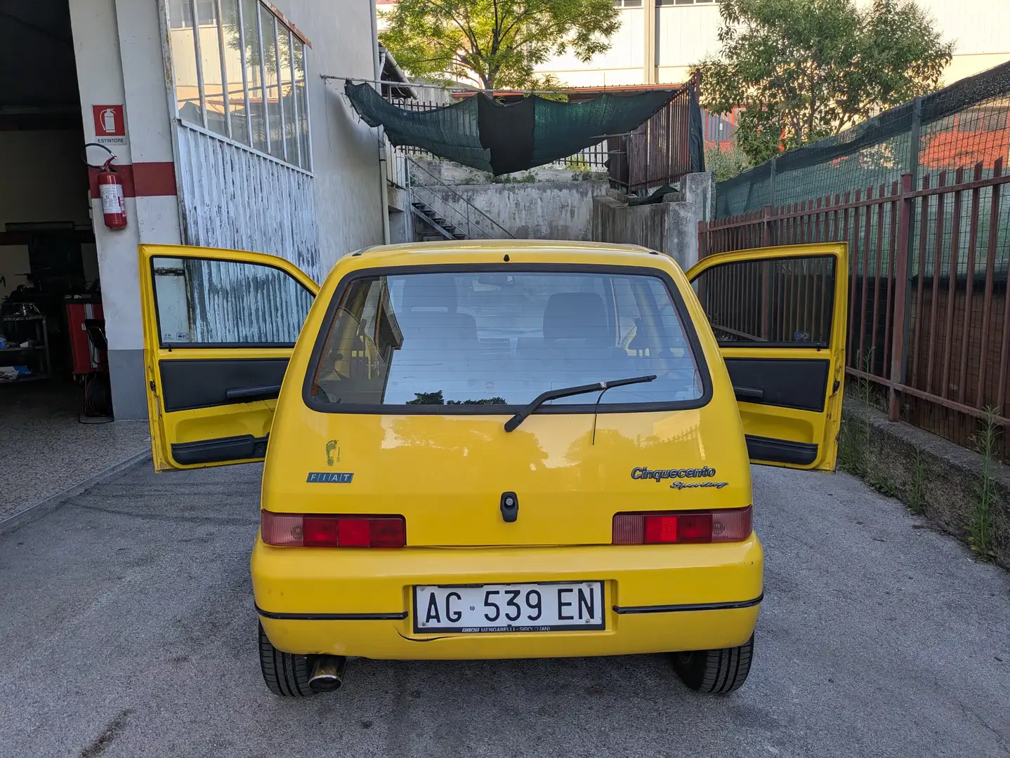 Fiat Cinquecento Cinquecento 1.1 Sporting Jaune - 2