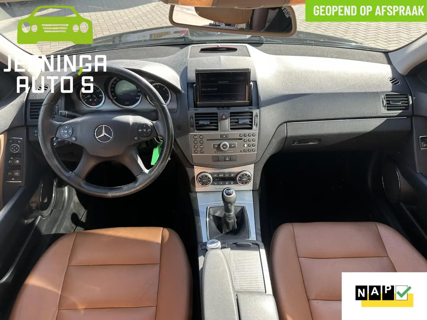 Mercedes-Benz C 200 CDI BlueEFFICIENCY Business Class |Navi|17"|Cruise Zwart - 2