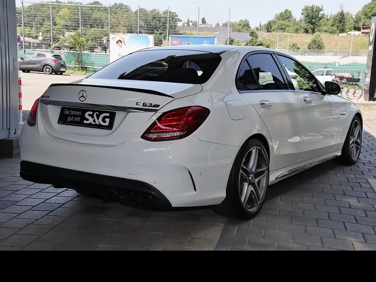 Mercedes-Benz C 63 AMG Blanc - 2
