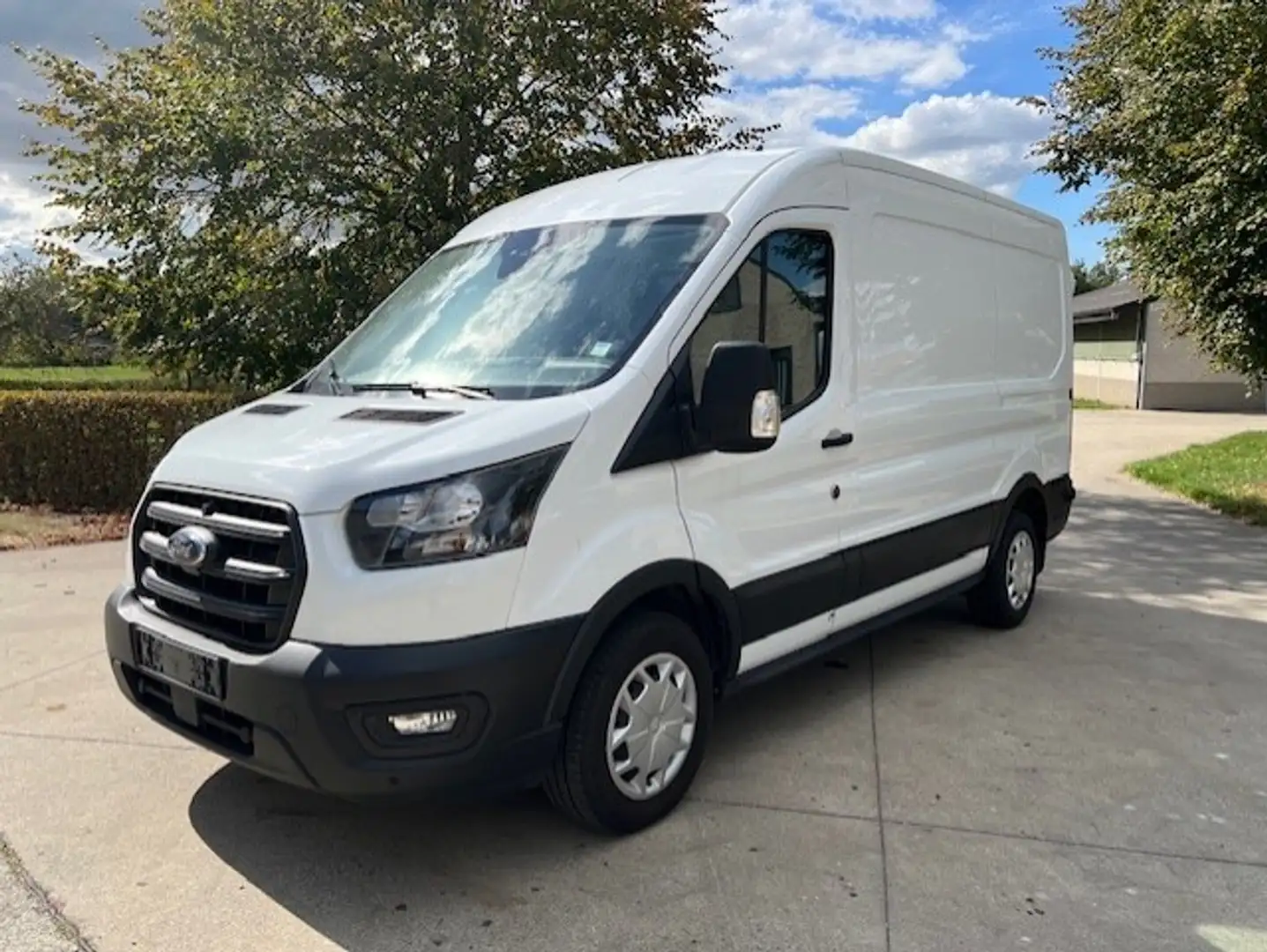 Ford Transit 2.0 diesel AUT H2L2 *Airco*Cam*Lane*25000+BTW Wit - 1