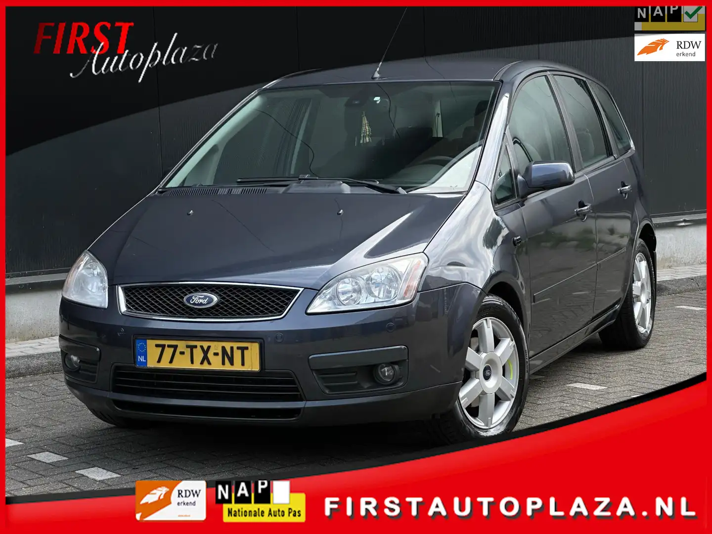 Ford Focus C-Max 1.6 TDCi Futura NAVI/ELEKTR.STOELEN/CRUISE/AIRCO Grijs - 1
