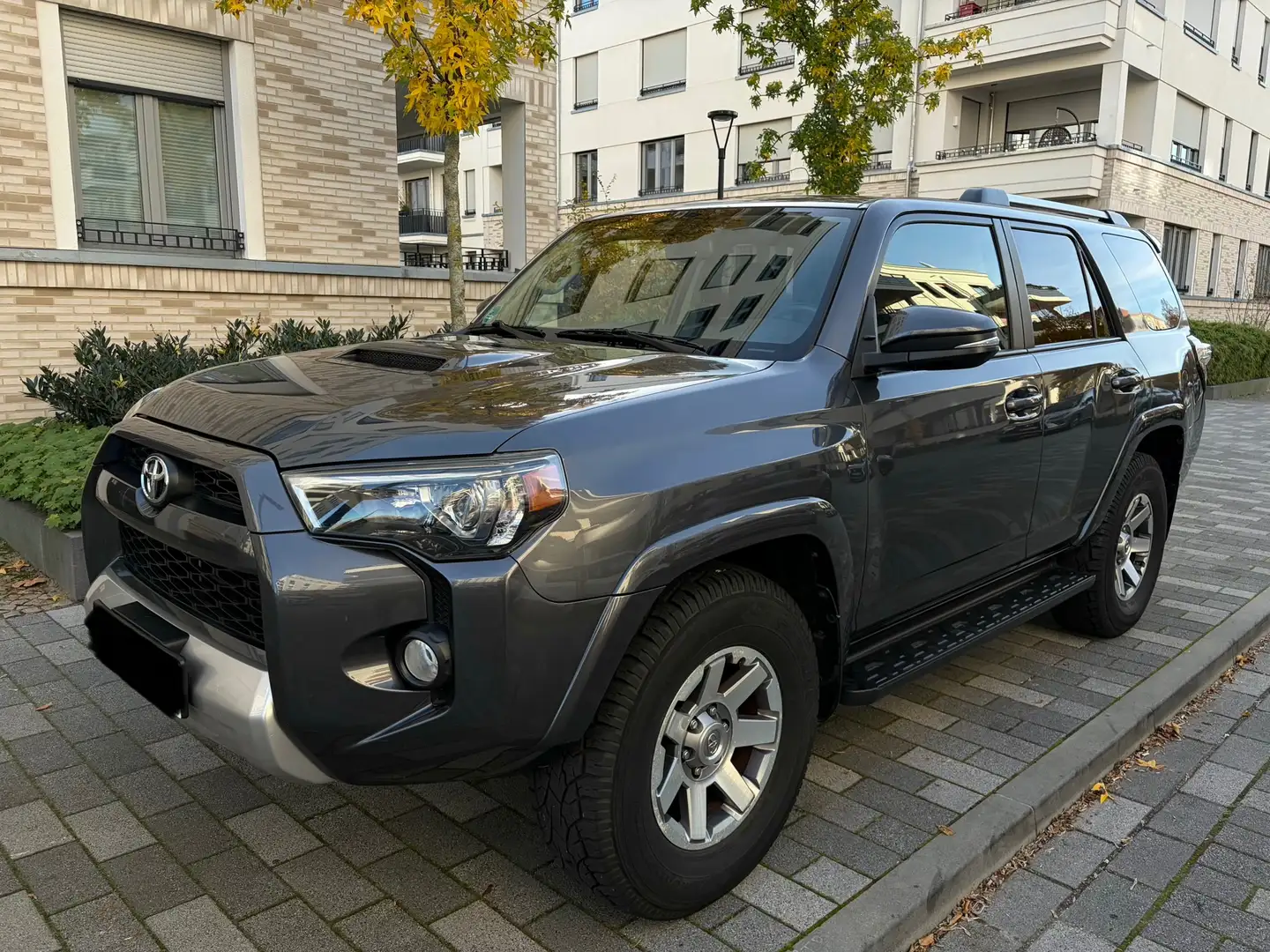 Toyota 4-Runner 4x4*Offroad*TRD*LPG*AHK3,5T*Leder*Navi*Alarm*Schie Szürke - 1