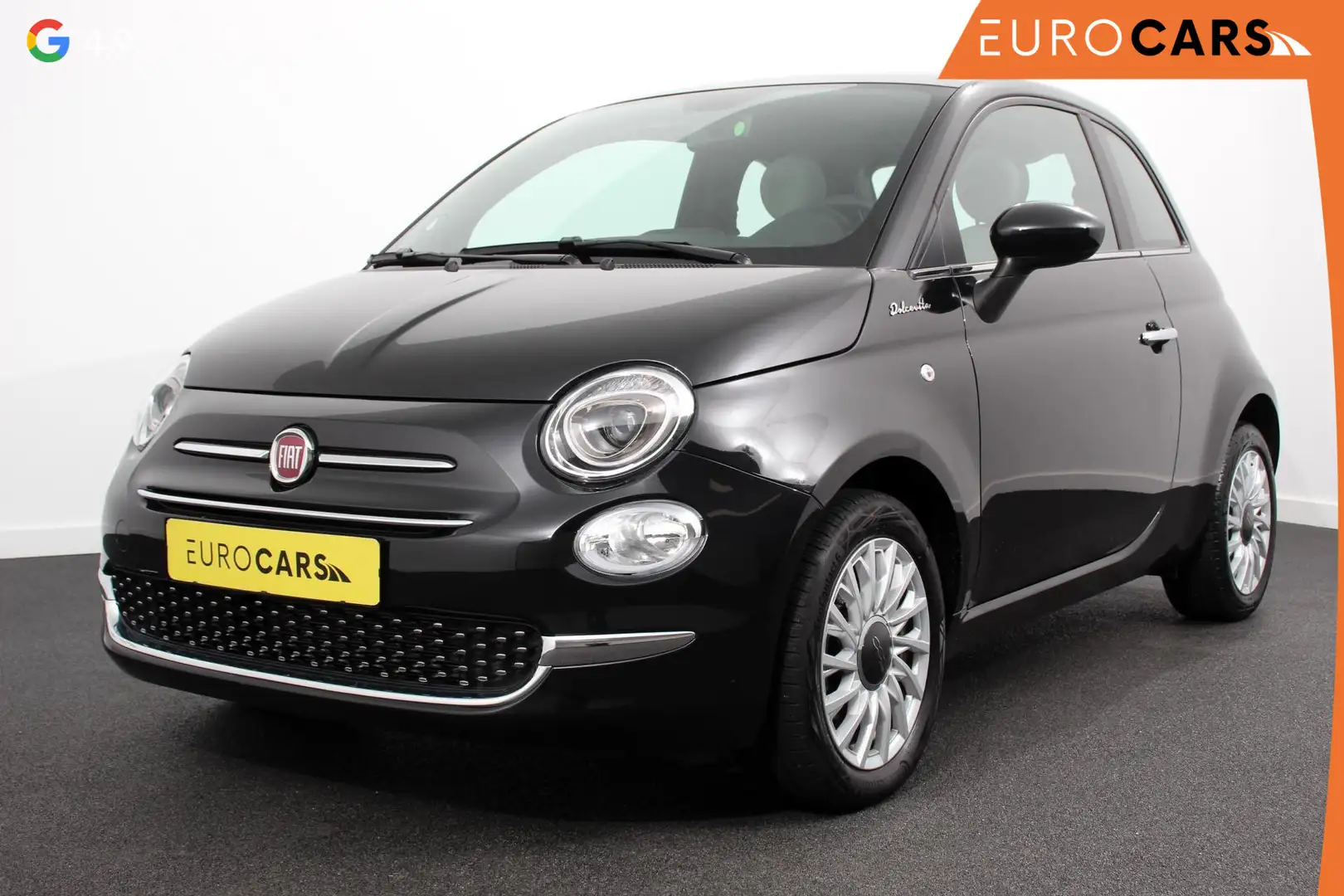 Fiat 500 1.0 Hybrid 69pk Dolcevita | Navigatie | Apple Carp Noir - 1