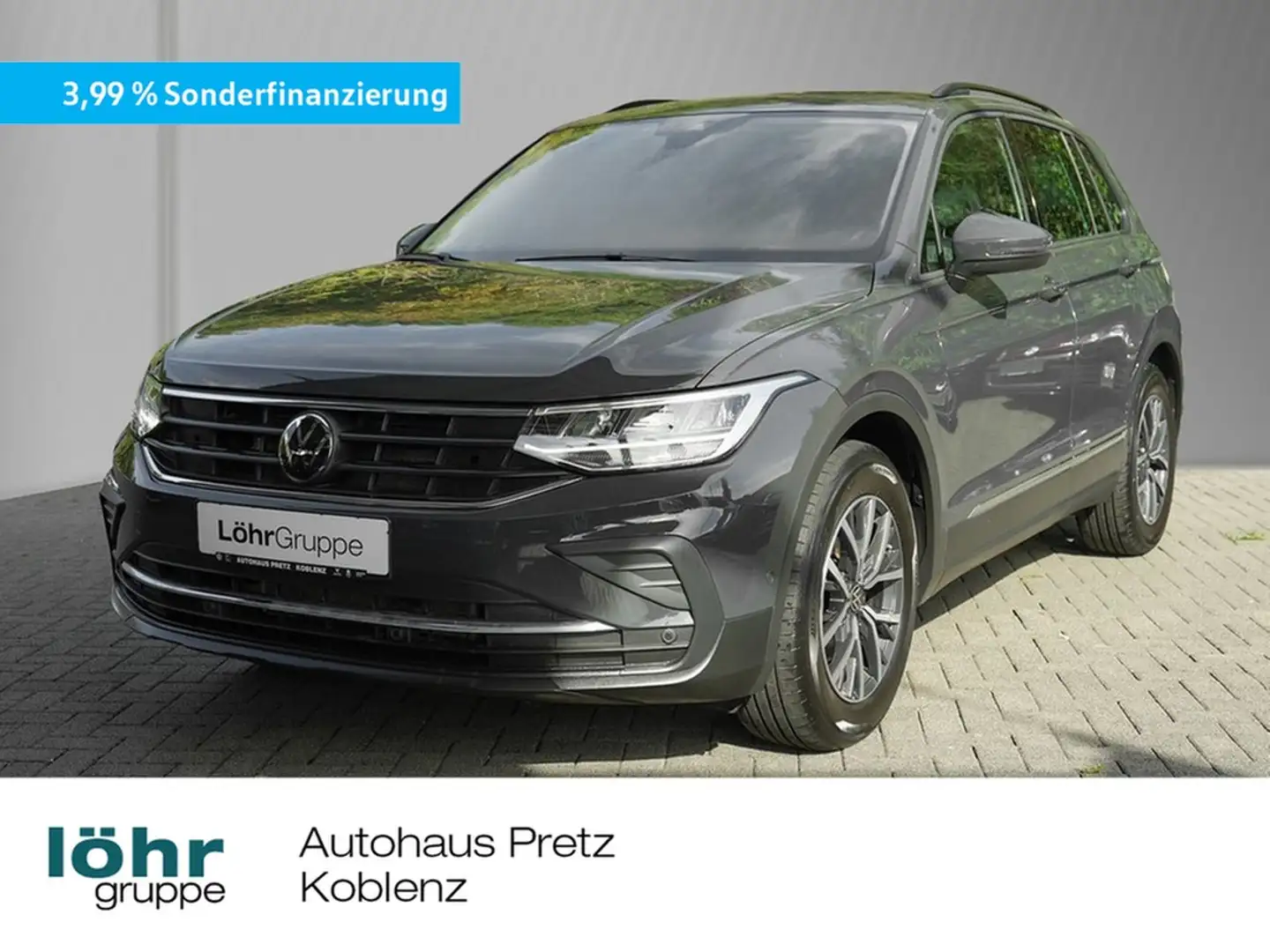 Volkswagen Tiguan 1.5 TSI DSG Life LED-Sch., Keyless, RFK, ACC, N... Grau - 1