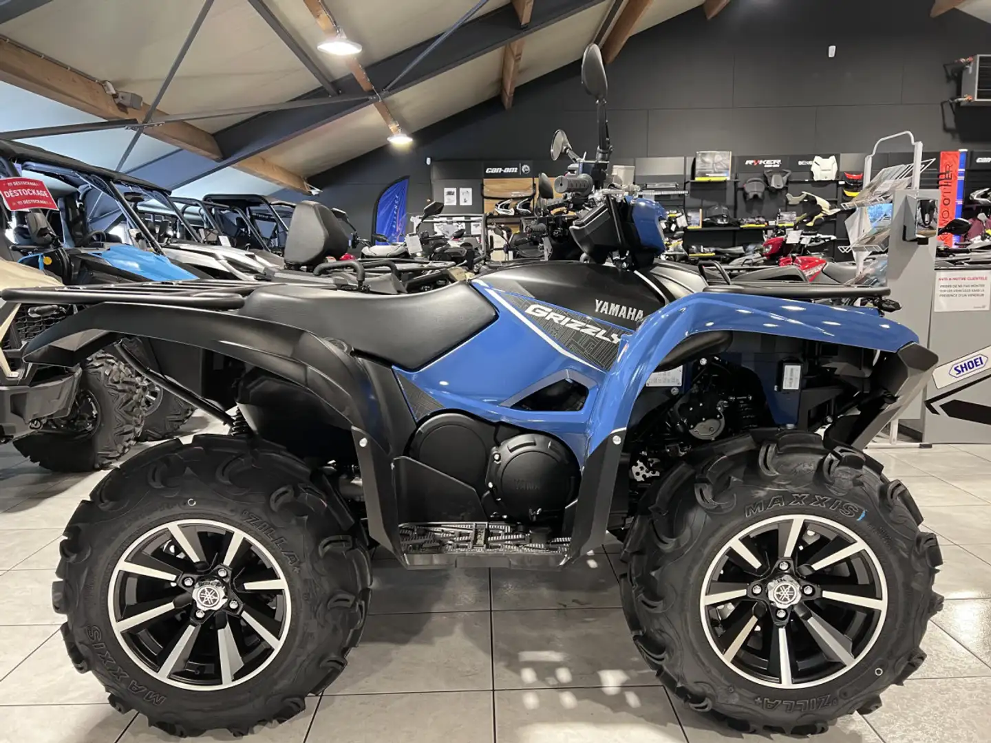 Yamaha Grizzly 700 700 EPS  SE bleu Negro - 1