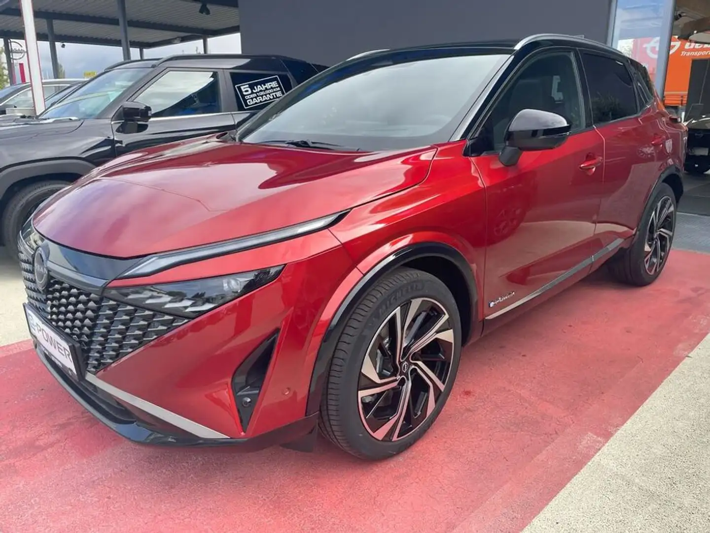 Nissan Qashqai Tekna+ 1,5 VC e-power TAGESZULASSUNG Rot - 1
