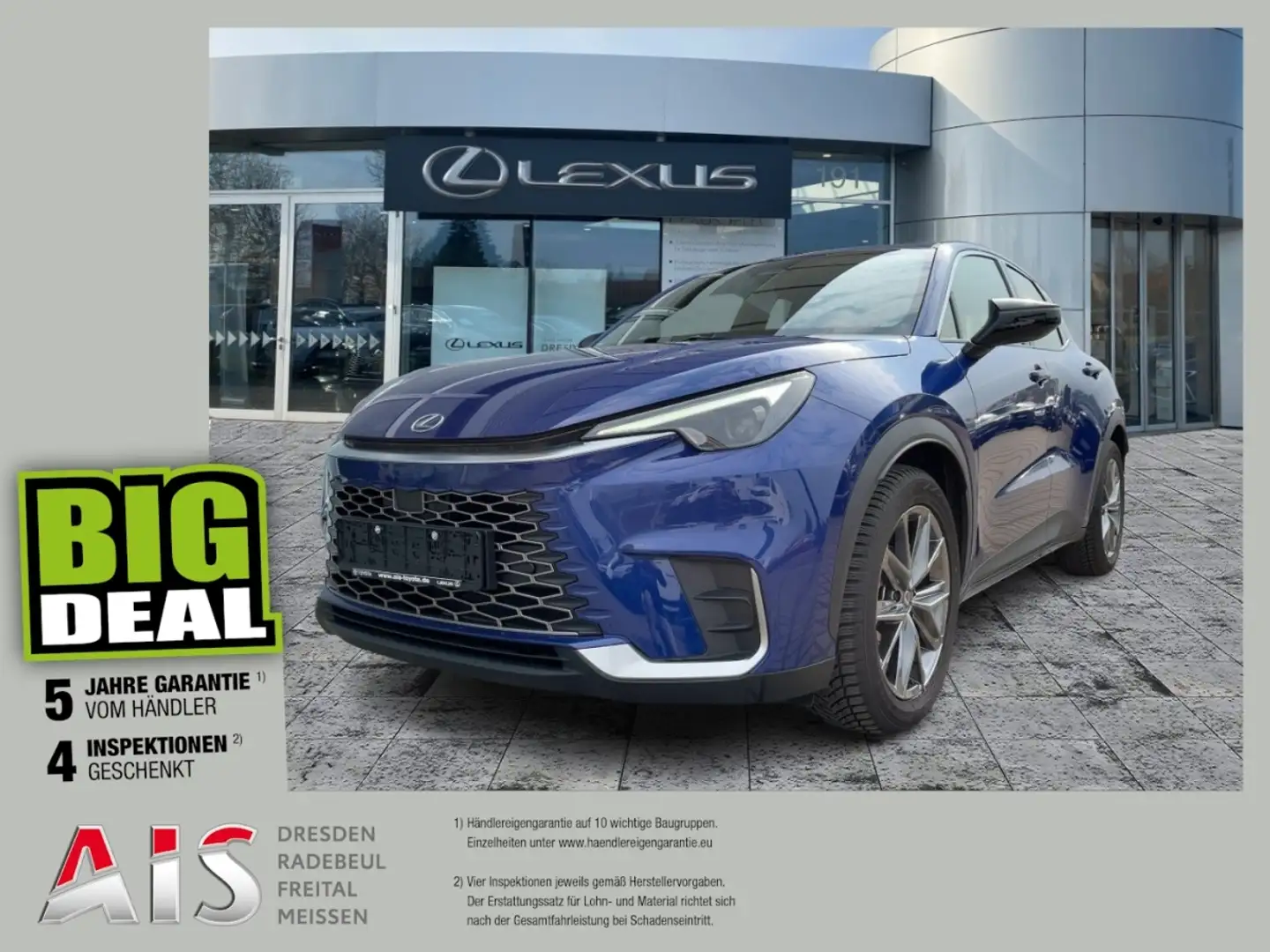 Lexus LBX 1.5 (FWD) Elegant Navi*DAB*KAM*LED*el.Heck Modrá - 1