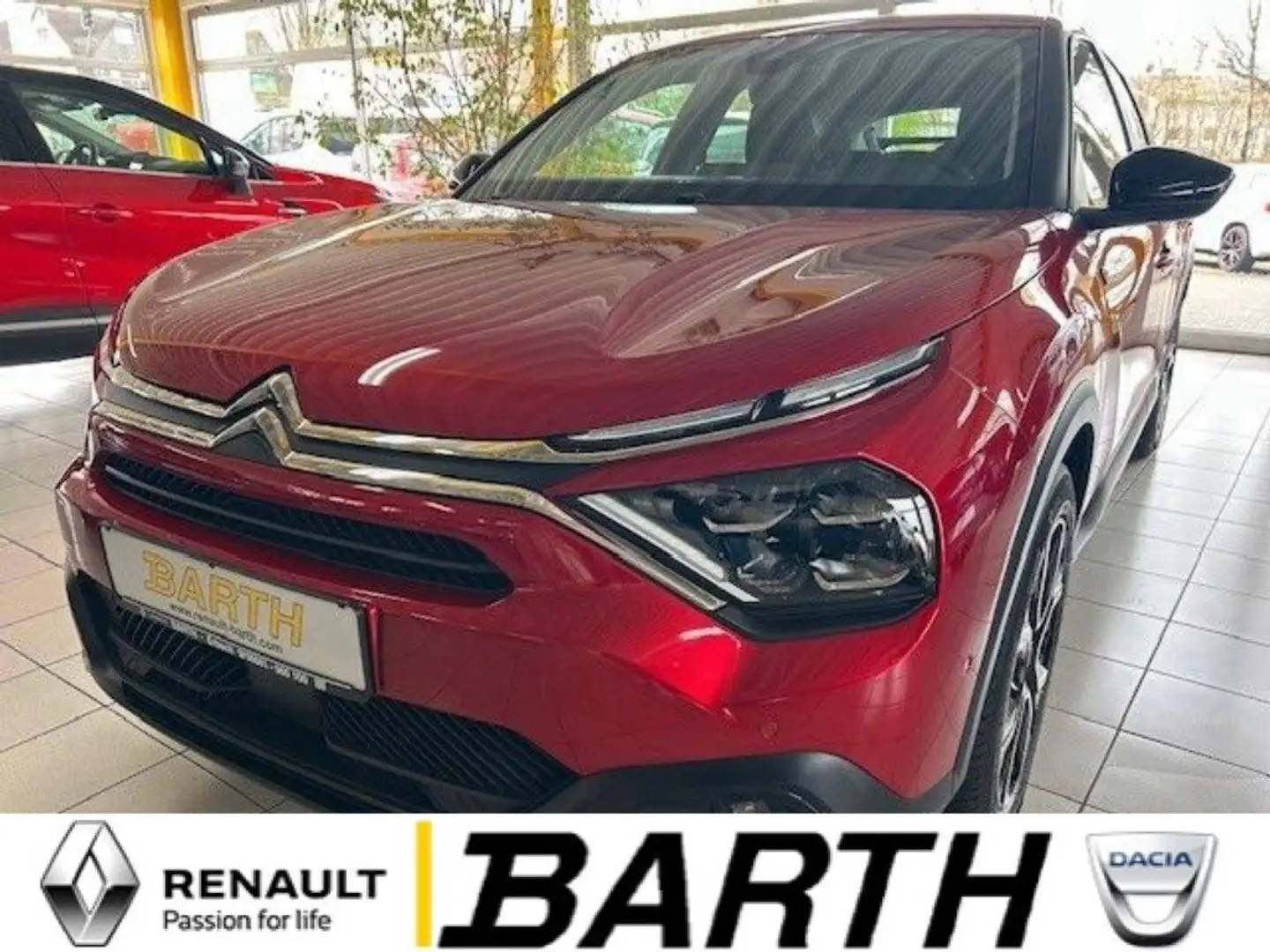 Citroen E-C4 Electric 136 FEEL PACK Roşu - 1