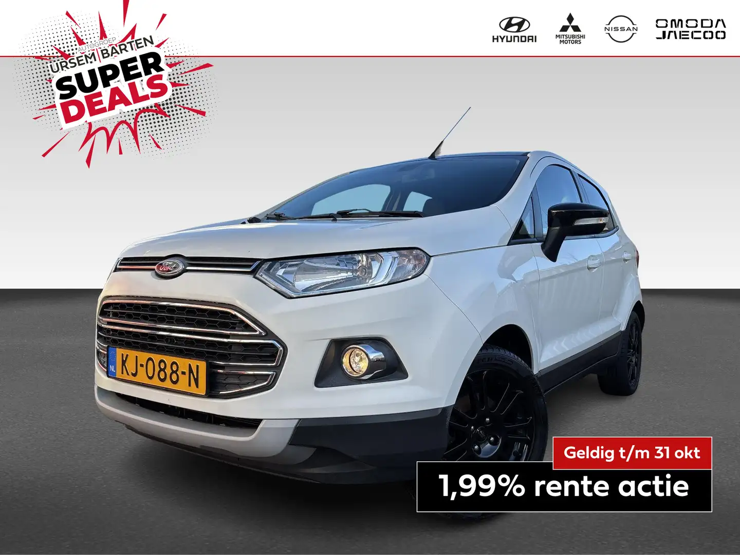 Ford EcoSport 1.0 EcoBoost Titanium Blanc - 1