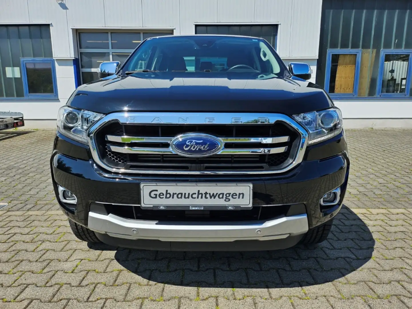 Ford Ranger Limited DoKa 4x4+ACC+PDC+AHK+Xenon+DAB+LMF Schwarz - 2