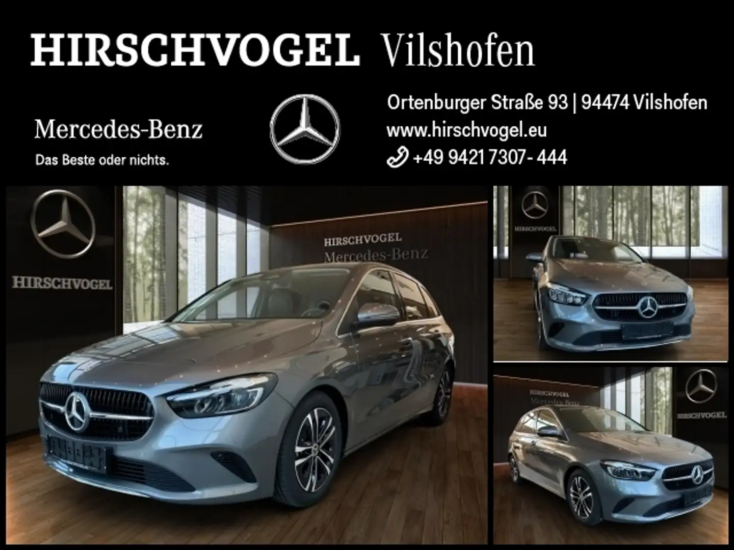 Mercedes-Benz B 200 Progressive+AHK+KEYLESS+MBUX+Navi-Prem+LED Grigio - 1